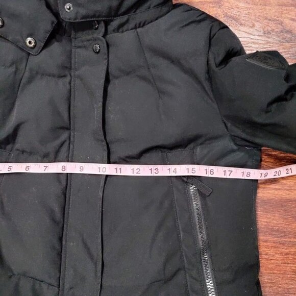 Vince Camuto Black Mid Down Quilter Winter Puffer Size S - Picture 5 of 14